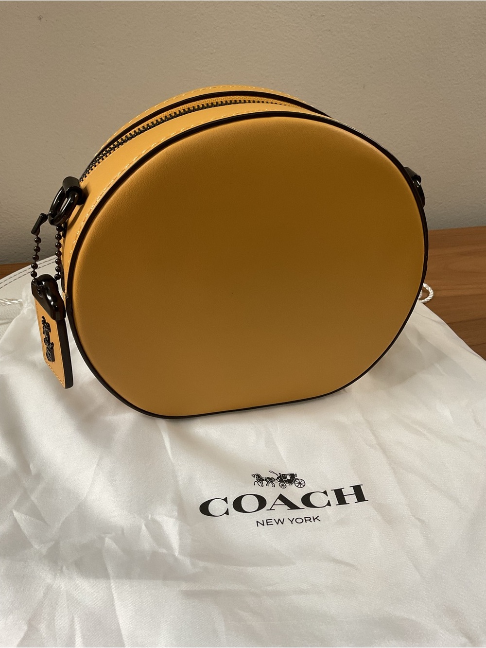 Coach Canteen Crossbody in Honeycomb Yellow